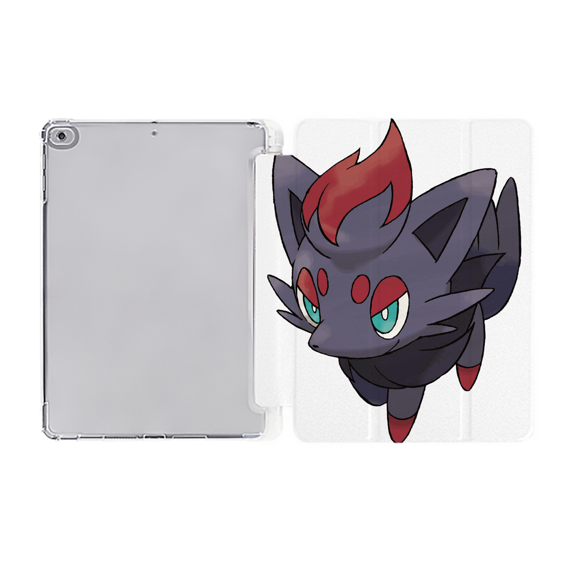 （画像用） ポケットモンスター Pokémon IPad ケース ペン収納付き 三つ折りスタンド PUレザー×シリコン 対応機種9.5/10.5/10.9インチ